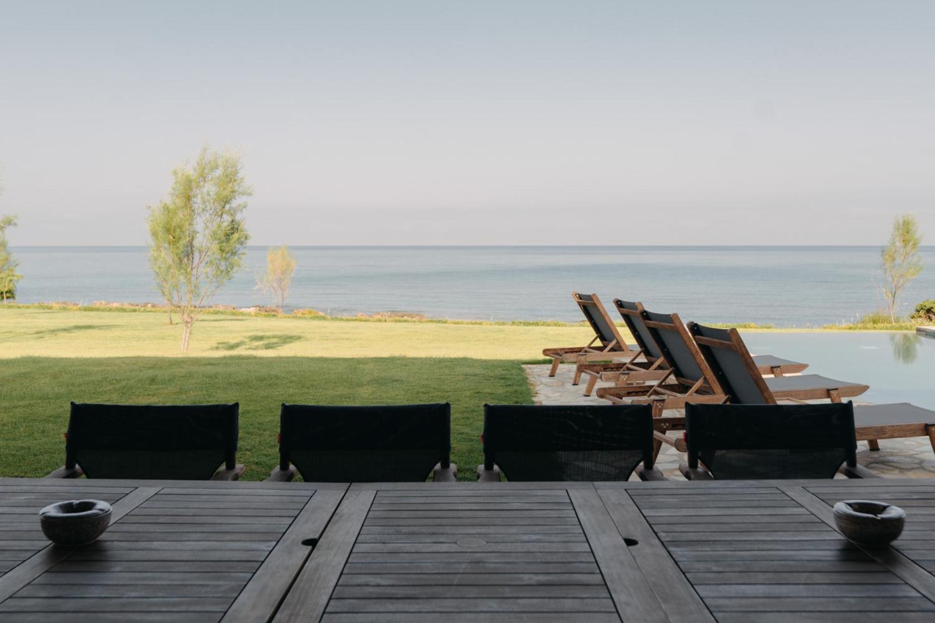Real Life Homes Luxurious Seafront Villas Each With Their Own Private Pools Korakokhórion 외부 사진